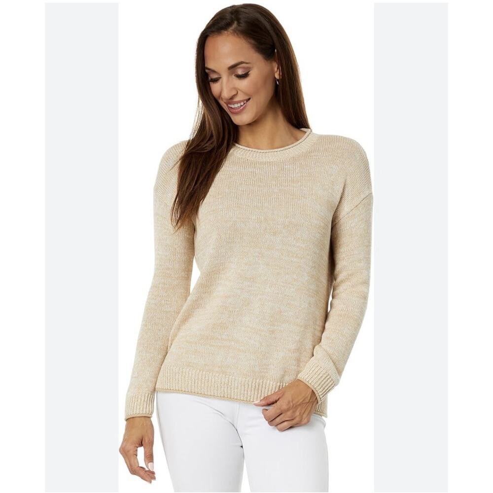 Lilly Pulitzer Bayport Sweater Sand Bar Marl Size XS